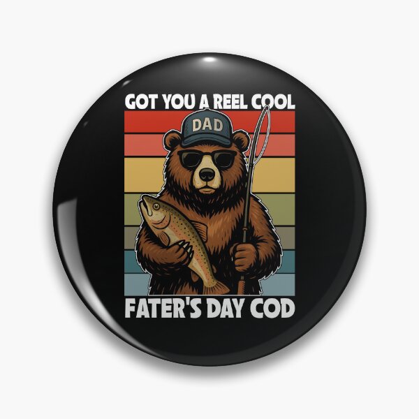 Item preview, Got You A Reel Cool Fater's Day Cod designed and sold by ladycerebellum.