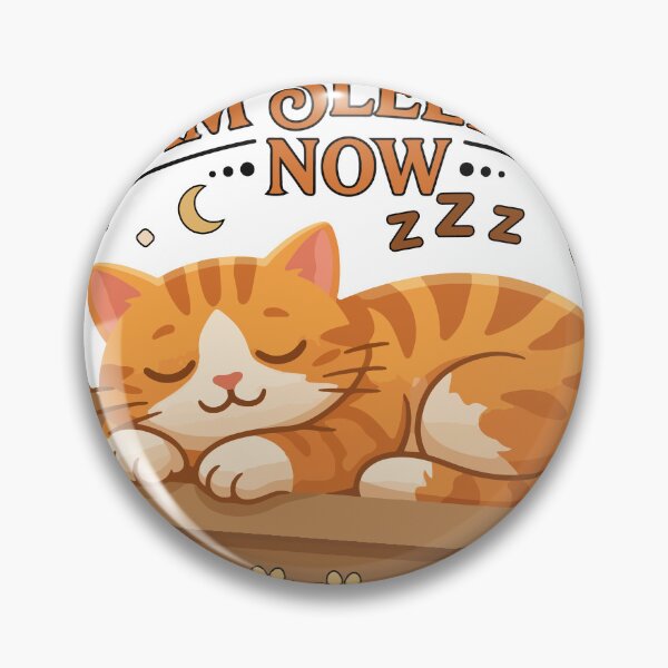 Item preview, Cute Cat Sleeping in Box Funny I Am Sleeping Now Graphic designed and sold by banglalook.