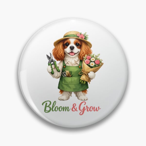 Item preview, Bloom and Grow Blenheim Cavalier designed and sold by SpottyRainbow.
