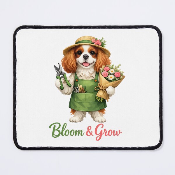 Item preview, Bloom and Grow Blenheim Cavalier designed and sold by SpottyRainbow.