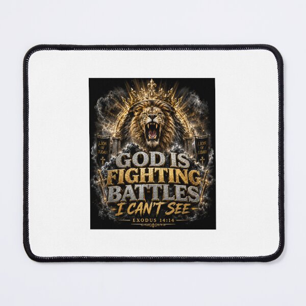 Item preview, GOD IS FIGHTING BATTLES I CAN'T SEE designed and sold by Akosombo.