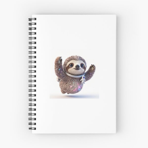 Item preview, Cute Realistic Cosmic Sloth Floating in Space - Adorable Galaxy Sloth Art designed and sold by MrArtist Shop.