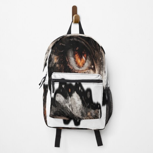 Item preview, Burning Eyes – Intense Gaze Aesthetic Sticker designed and sold by Genzfirevibes.
