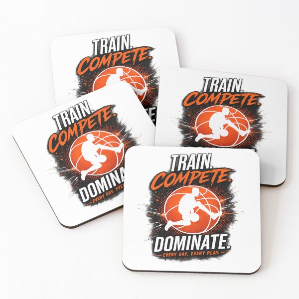 Item preview, Train Compete Dominate Basketball designed and sold by EdgeSphere.