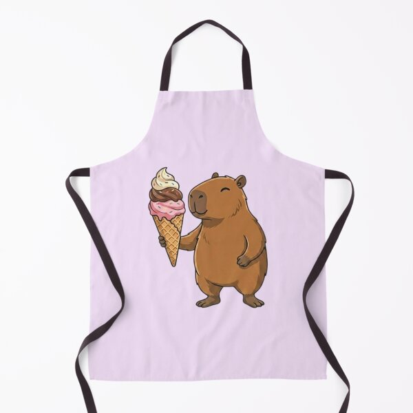 Item preview, Summer Capybara Ice Cream designed and sold by Ivy-Triggs.