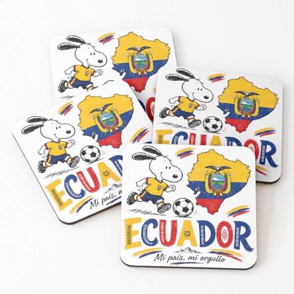 Item preview, Snoopy Ecuador Team World Cup 2026 designed and sold by Har-vee.