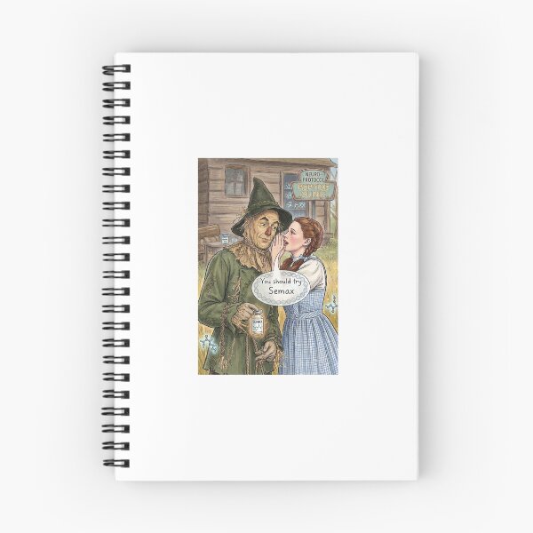 Item preview, Wizard of Oz Semax Peptide Parody Sticker designed and sold by evlmpire.