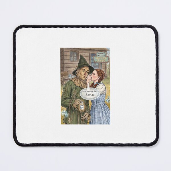 Item preview, Wizard of Oz Semax Peptide Parody Sticker designed and sold by evlmpire.