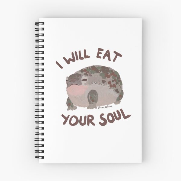 Item preview, Toad Frog I will eat your soul designed and sold by veroslawa.