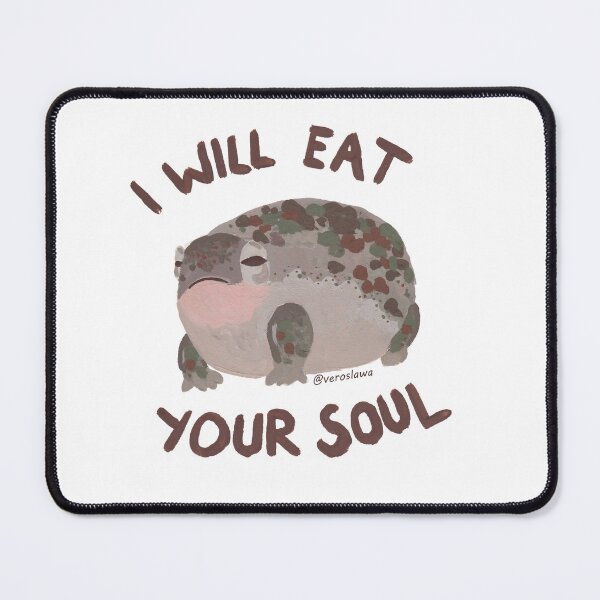 Item preview, Toad Frog I will eat your soul designed and sold by veroslawa.