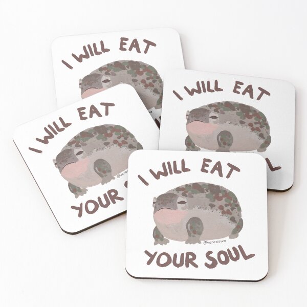 Item preview, Toad Frog I will eat your soul designed and sold by veroslawa.