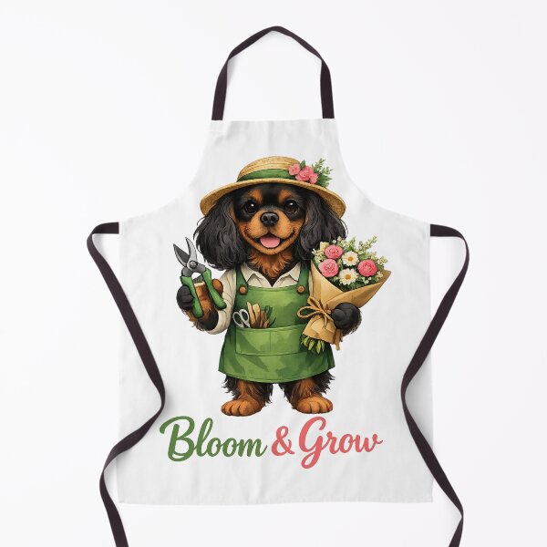 Item preview, Bloom and Grow Black and Tan Cavalier designed and sold by SpottyRainbow.
