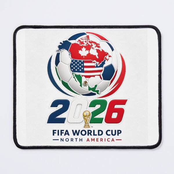 Item preview, FIFA World Cup 2026 North America Soccer Fan Art designed and sold by Ahmed Nedji.