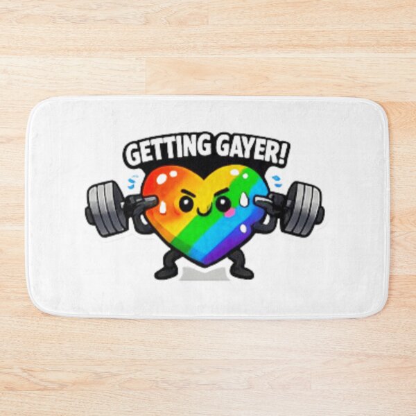 Item preview, Rainbow Heart Powerlifting Pride designed and sold by Pixanova.
