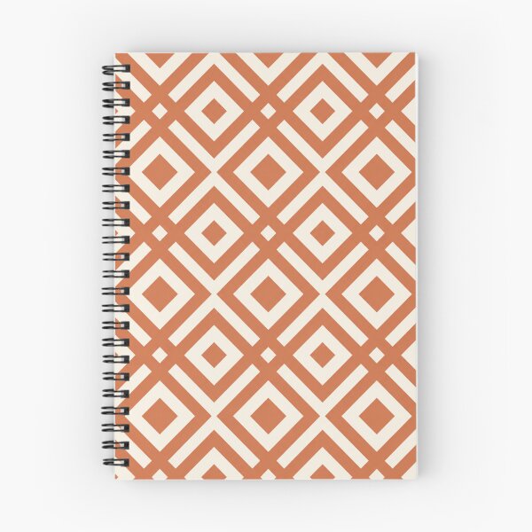 Item preview, Terracotta Geometric Pattern | Mid-Century Modern Diamond Design | Minimalist Retro Seamless Pattern designed and sold by MoodLay.