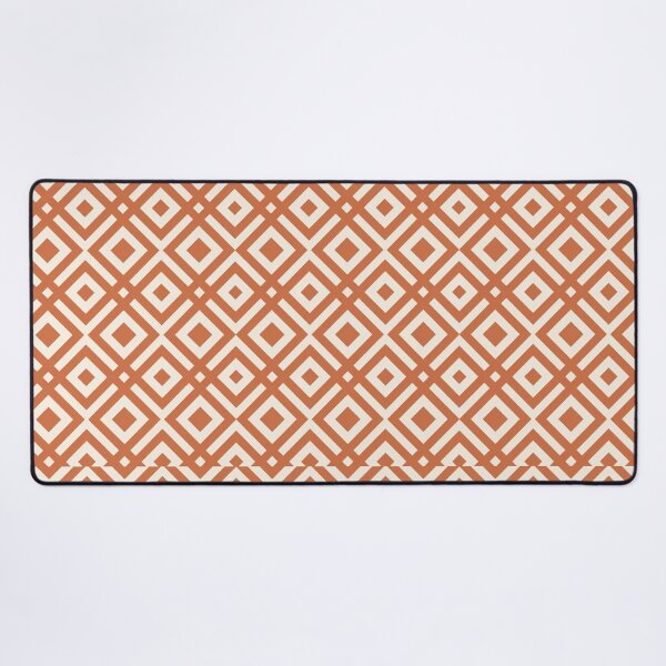 Item preview, Terracotta Geometric Pattern | Mid-Century Modern Diamond Design | Minimalist Retro Seamless Pattern designed and sold by MoodLay.