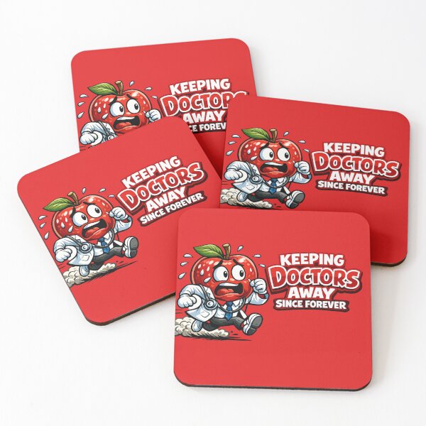 Item preview, Keeping Doctors Away Since Forever Funny Doctor Apple Design designed and sold by irfanshikh.