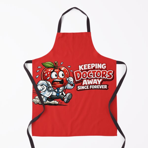 Item preview, Keeping Doctors Away Since Forever Funny Doctor Apple Design designed and sold by irfanshikh.
