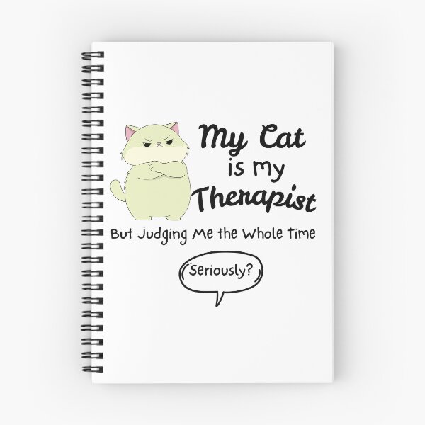 Item preview, My Cat Is My Therapist designed and sold by VortexClothings.