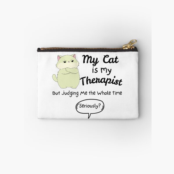 Item preview, My Cat Is My Therapist designed and sold by VortexClothings.
