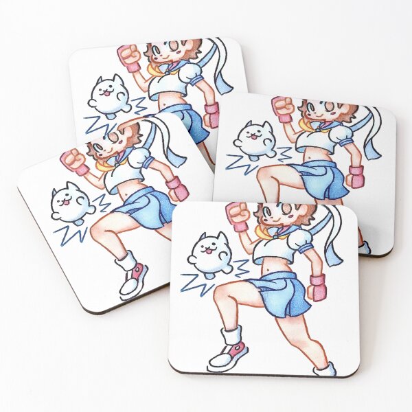 Item preview, Retro Fighting Girl designed and sold by Ajichofshop.