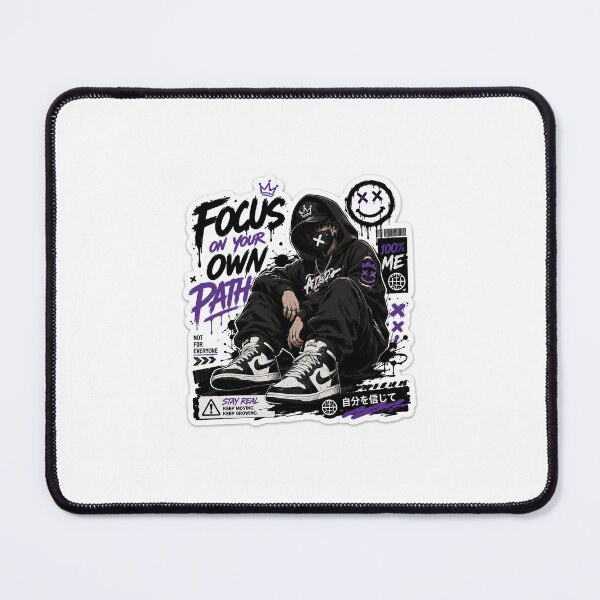 Item preview, Focus On Your Own Path Sticker designed and sold by OPedits.