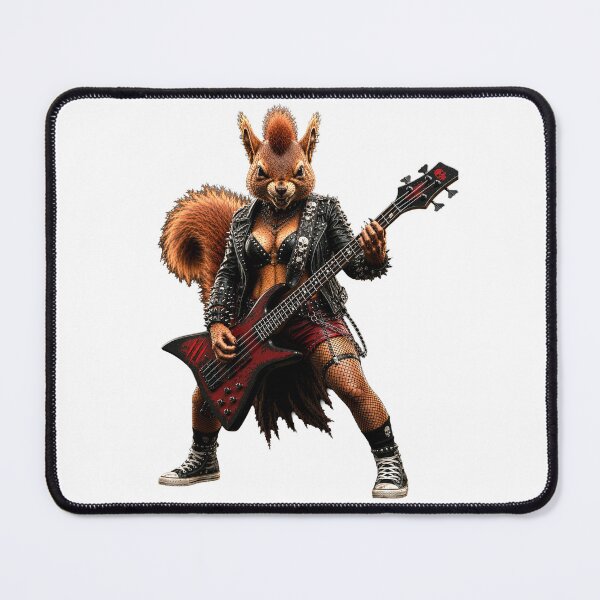 Item preview, Funny Squirrel Bass Player Gifts For Musicians designed and sold by Bisonia.