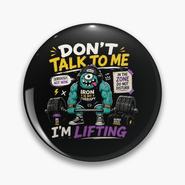 Item preview, Funny Gym Sticker – Introvert Workout Motivation Design designed and sold by Artimax-Studio.