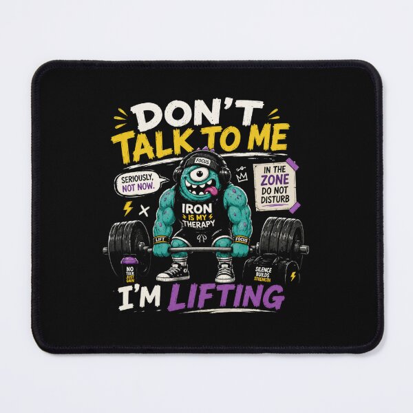 Item preview, Funny Gym Sticker – Introvert Workout Motivation Design designed and sold by Artimax-Studio.