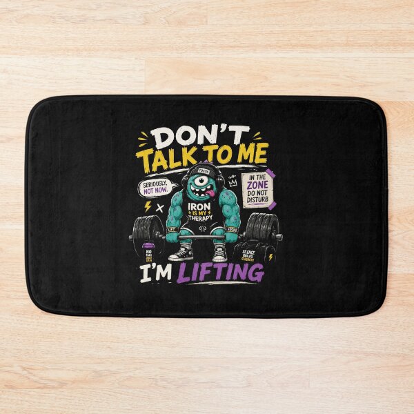 Item preview, Funny Gym Sticker – Introvert Workout Motivation Design designed and sold by Artimax-Studio.