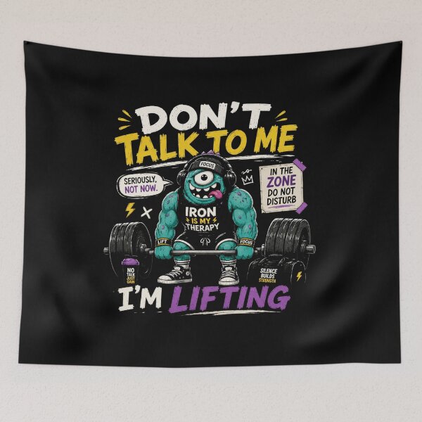 Item preview, Funny Gym Sticker – Introvert Workout Motivation Design designed and sold by Artimax-Studio.