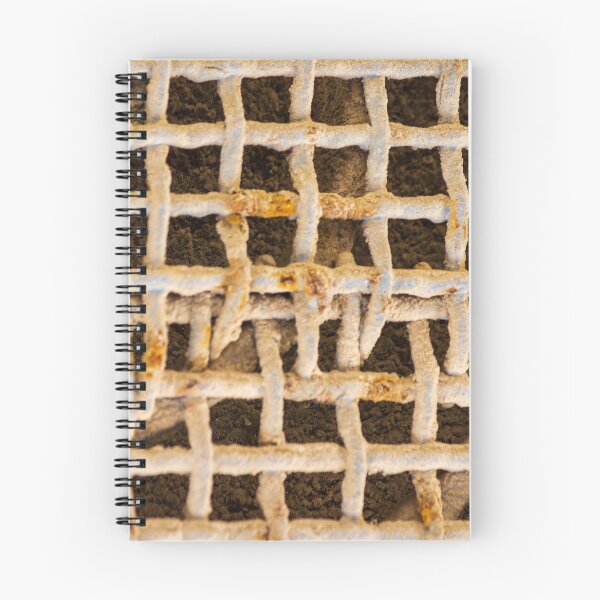 Item preview, Close-Up of Rusty Metal Grid Grate With Mineral Buildup and Industrial Corrosion Texture designed and sold by Nmallia.