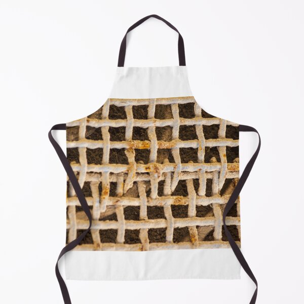 Item preview, Close-Up of Rusty Metal Grid Grate With Mineral Buildup and Industrial Corrosion Texture designed and sold by Nmallia.