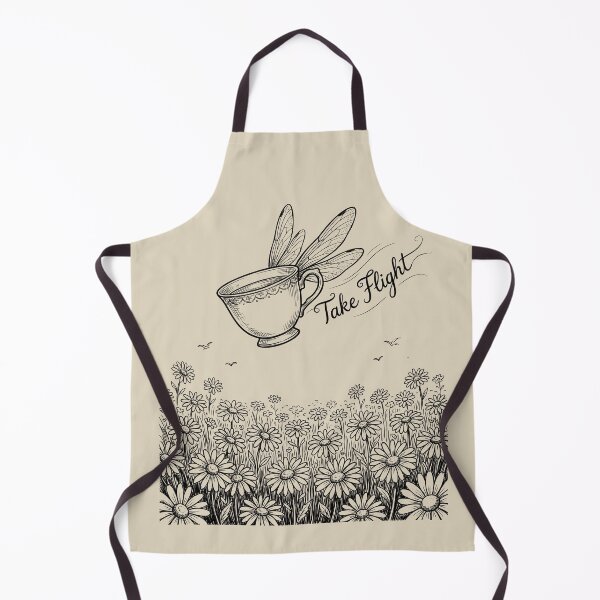 Item preview, Flying Teacup - Cottagecore Art designed and sold by bapupa.