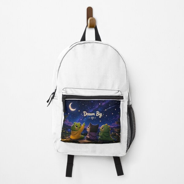 Item preview, Dream Big | Cute Night Sky Friendship Art designed and sold by QuirkNest Studio .