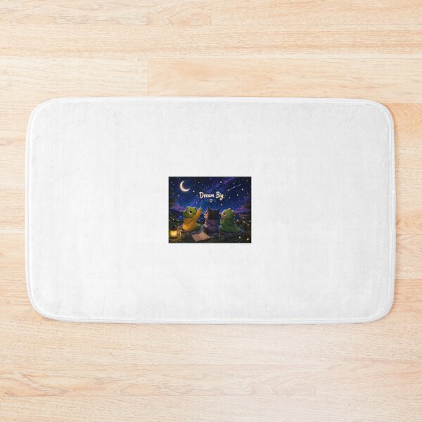 Item preview, Dream Big | Cute Night Sky Friendship Art designed and sold by QuirkNest Studio .