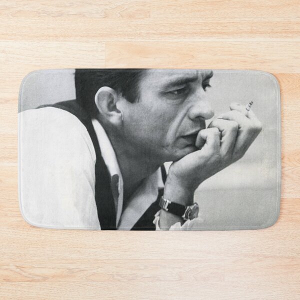 Item preview, Poster Johnny Cash Smoking Black White designed and sold by PuffersPatrys.