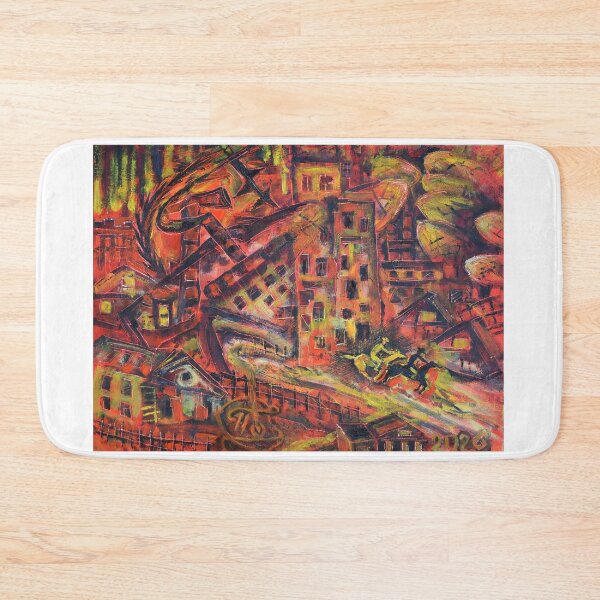 Artikelvorschau, Ölgemälde – Die Stadt verlassen 11" x 14" entworfen und verkauft von Igor Pozdnyakov.