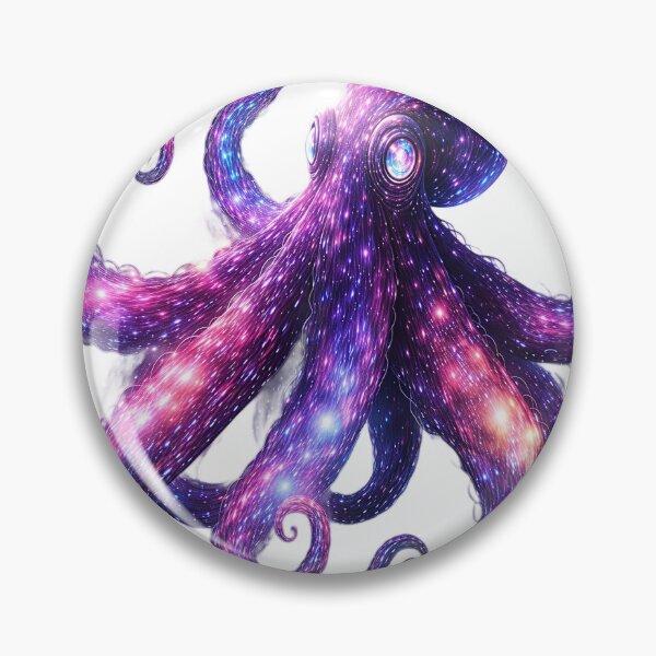 Item preview, Celestial Octopus of the Cosmos designed and sold by Artisan Finds Online.