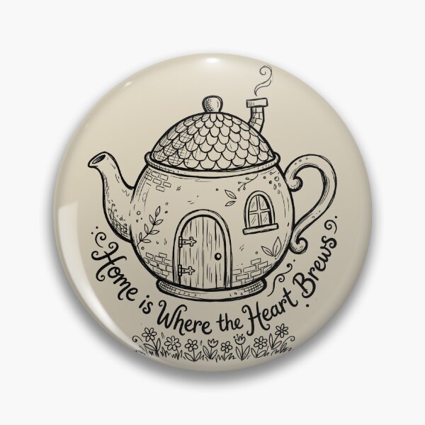 Item preview, Teapot Cottage - Cottagecore Art designed and sold by bapupa.