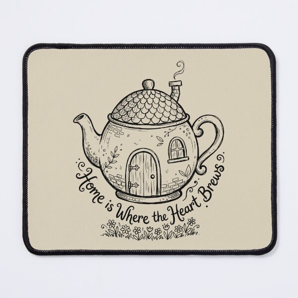Item preview, Teapot Cottage - Cottagecore Art designed and sold by bapupa.