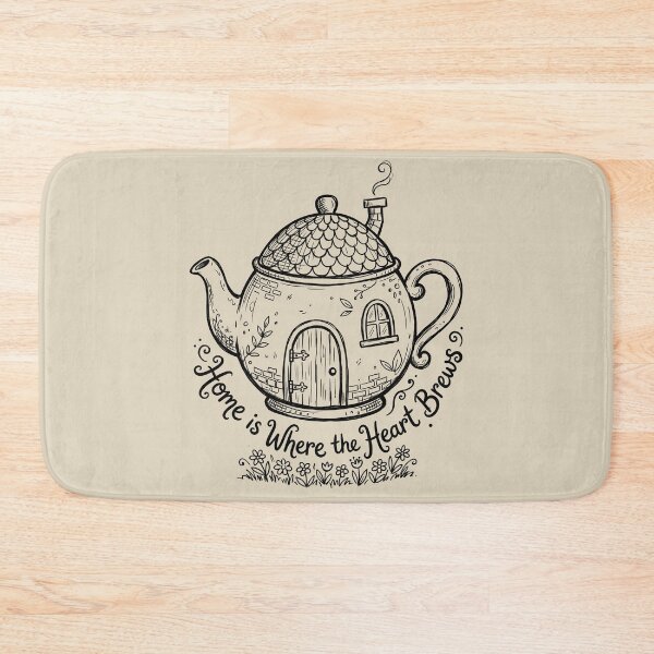 Item preview, Teapot Cottage - Cottagecore Art designed and sold by bapupa.