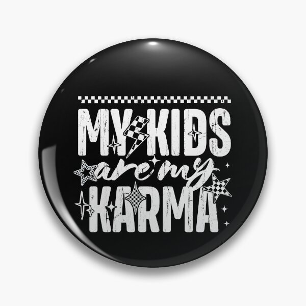 Item preview, My Kids Are My Karma designed and sold by caruku666.