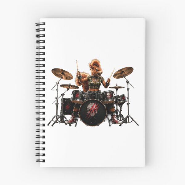 Item preview, Funny Squirrel Drummer Gifts For Musicians designed and sold by Bisonia.