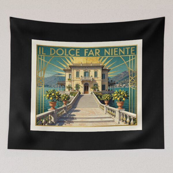 Item preview, Il Dolce far niente designed and sold by LaughandLaugh.