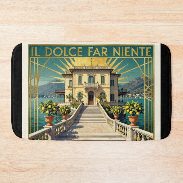 Item preview, Il Dolce far niente designed and sold by LaughandLaugh.