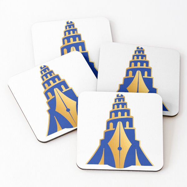 Item preview, Creative Babel Tower Logo | Designer Pen Art | Mesopotamian Inspired designed and sold by Ahmed Nedji.