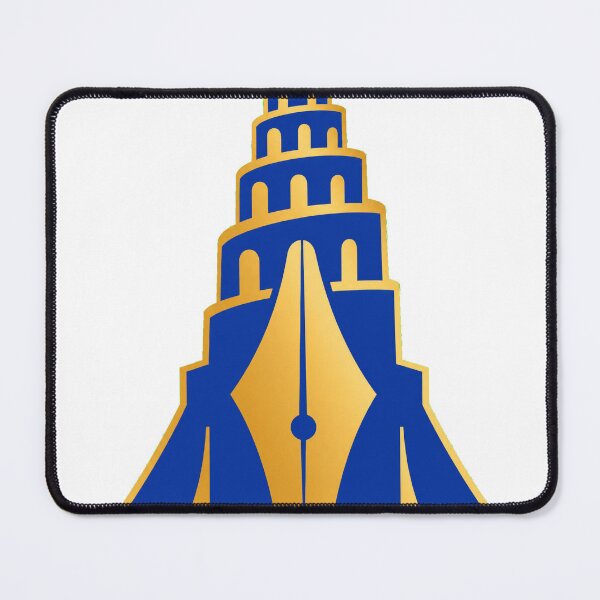 Item preview, Creative Babel Tower Logo | Designer Pen Art | Mesopotamian Inspired designed and sold by Ahmed Nedji.
