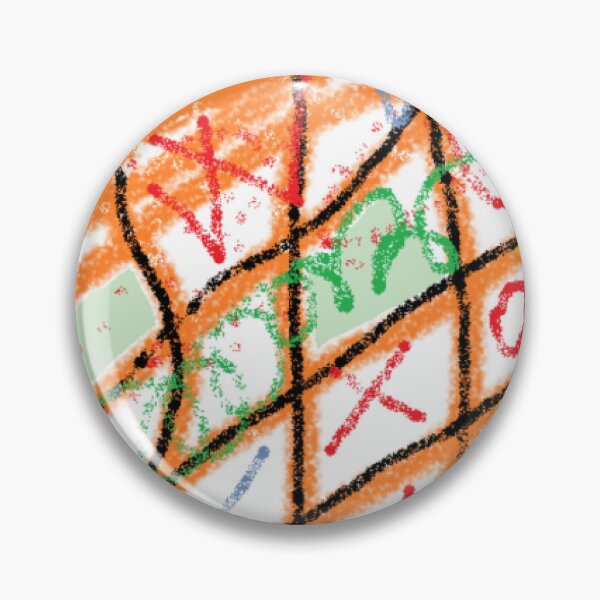 Item preview, Orange Grid Chaos designed and sold by ChromaticSea.