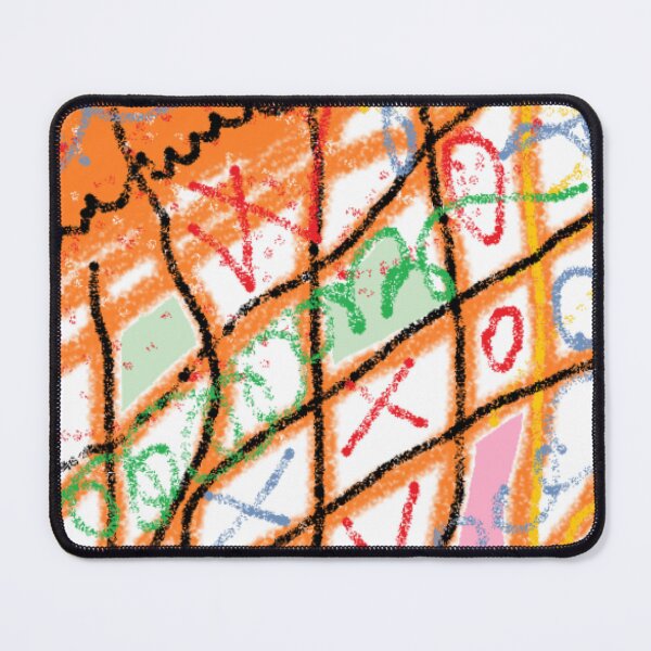 Artikelvorschau, Orange Grid Chaos entworfen und verkauft von ChromaticSea.